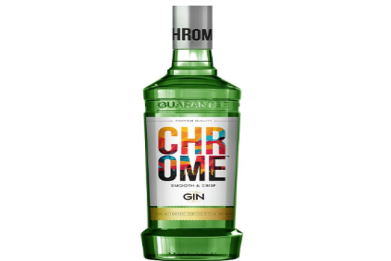 CHROME GIN 750ML
